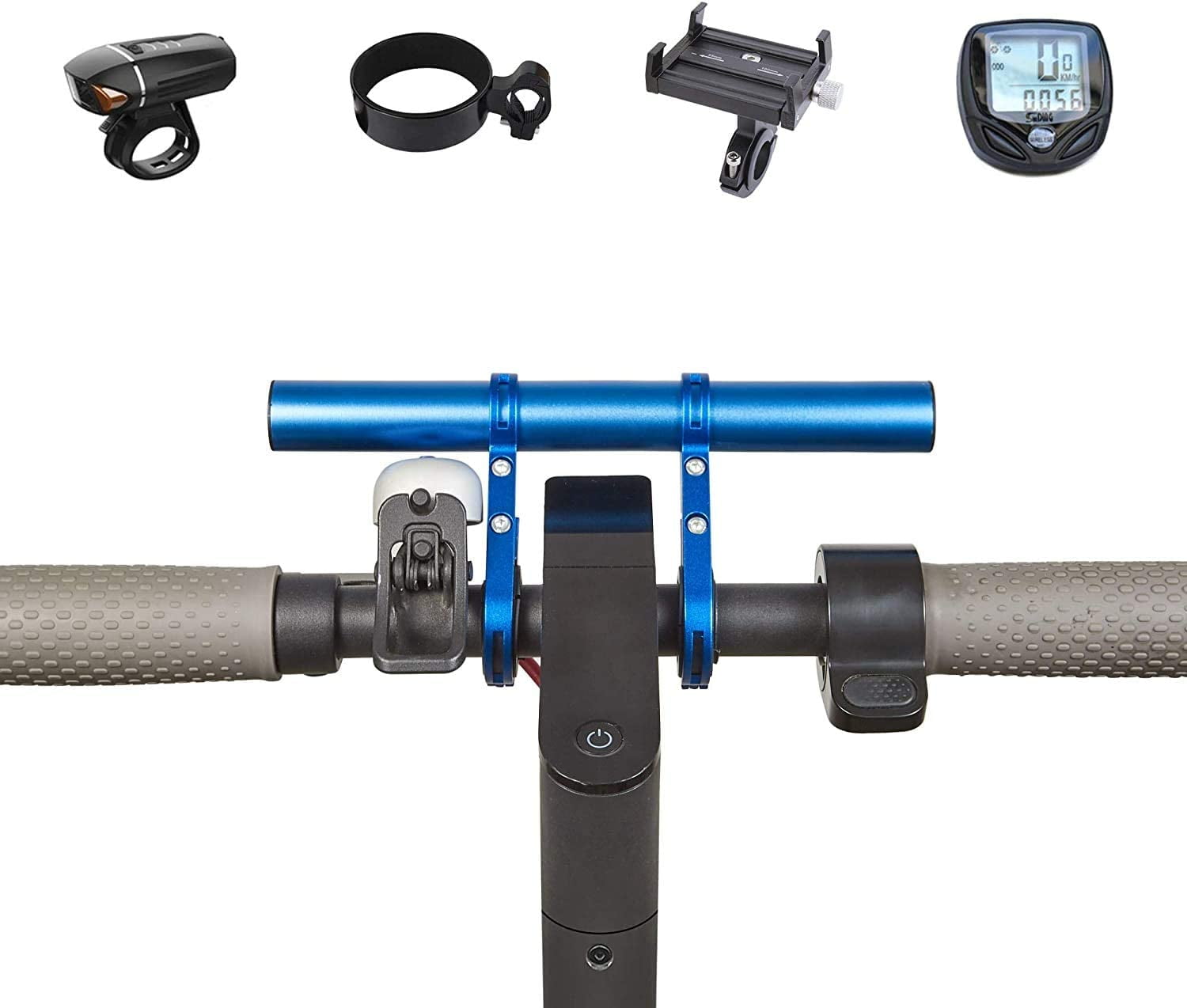 MTB Road Bike Carbon Handlebar Speedometer Extender Computer GPS Bracket Holder 