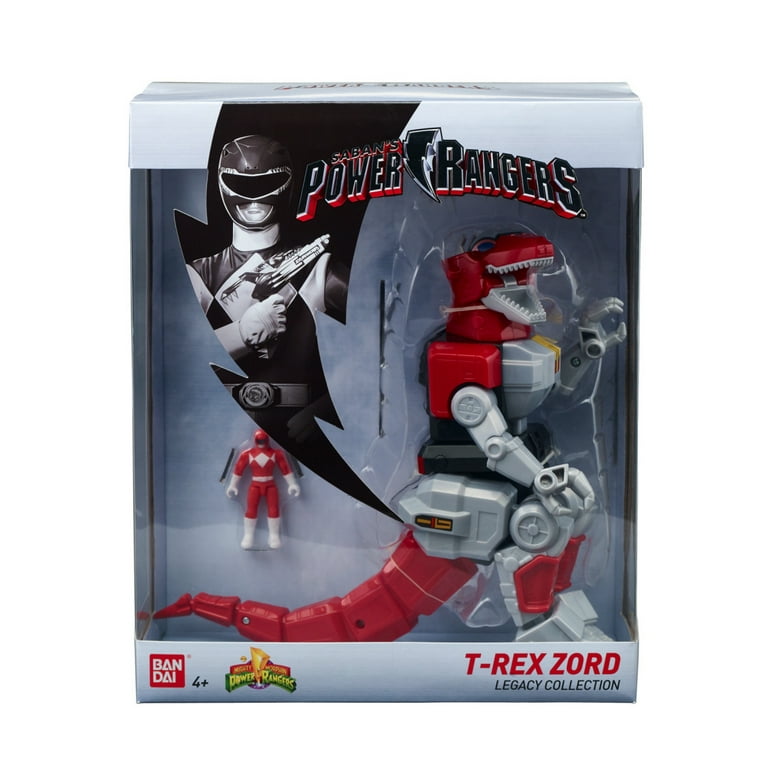 Bandai - Power Rangers Mighty Morphin Legacy Zord with Figure, T