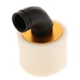 thumbnail image 1 of Filtro de Aire de Aluminio para Camión de Coche RC 1/8 Amarillo Hugo, 1 of 6