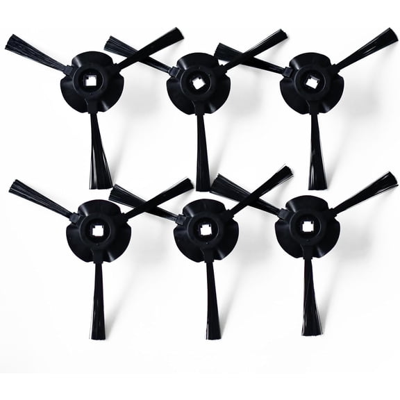 Side Brush Replacement Parts for Shark UR2360S RV2300S RV2310AE AV2620WA AV2630WA RV2302AE UR2350AE RV2300 RV2310 AV2310AE RV2320S RV2400WS Robot Vacuum Cleaner Accessories - 6 Pack Attachment Kit