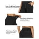 thumbnail image 4 of Pantalones de Yoga para Mujer, de Pierna , con Bolsillos, Cintura Alta, Elásticos, Informales, Deportivos. Negro XL, 4 of 10