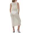 thumbnail image 3 of Women's Crochet Cover Ups Hollow Out Swimsuit Coverup Beach Dresses XS Beige, 3 of 6