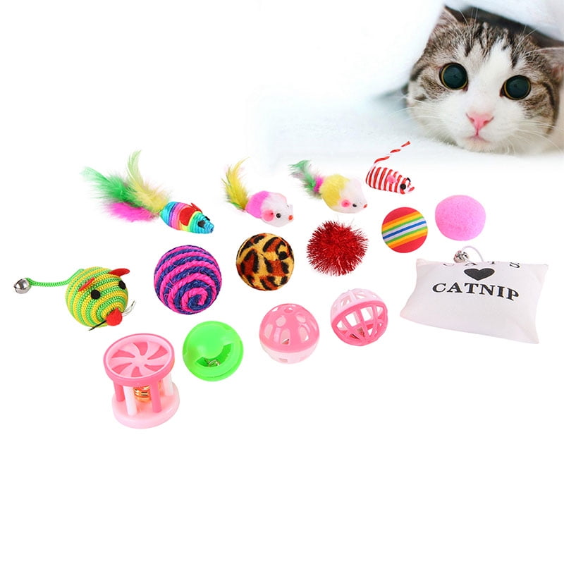 Kitten Toys Variety Pack Cat Toys Set Including Cat Fishing Pole