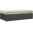 thumbnail image 2 of Modway Sojourn Patio Ottoman in Canvas Navy, 2 of 6