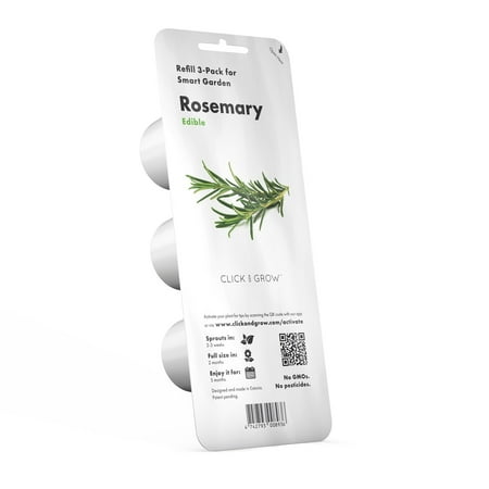 Click & Grow Rosemary 3 Piece Plant Pod Grow Kit (Best Way To Grow Rosemary)