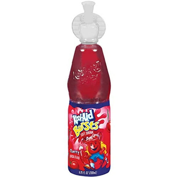 Kool-Aid Bursts Cherry Flavored Juice Drink (12 Bottles)