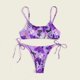 thumbnail image 1 of Bikini con estilo para mujer con almohadilla en el pecho sin soporte de acero Correa cómoda Traje de baño dividido Conjunto de dos piezas para la playa OAVQHLG3B Store lin121212, 1 of 4