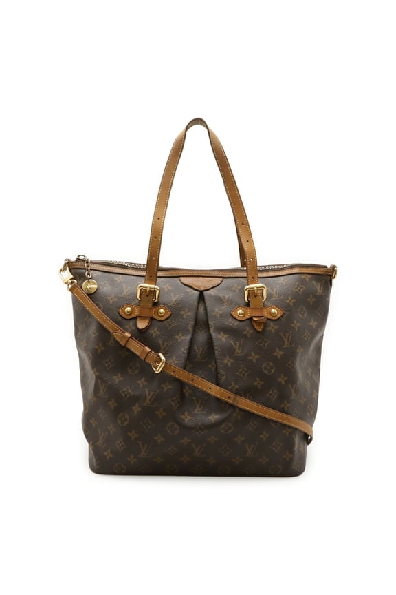 Pre-Owned LOUIS VUITTON Monogram Palermo GM Tote Bag Shoulder M40146 (Fair)