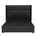 thumbnail image 1 of Recámara Matrimonial Becca Black con Cabecera + Box Base Cama, 1 of 8