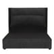 thumbnail image 1 of Recámara Matrimonial Becca Black con Cabecera + Box Base Cama, 1 of 8