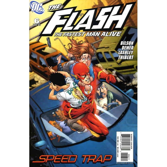 Flash: The Fastest Man Alive #6 VF ; DC Comic Book