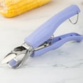 thumbnail image 2 of GARVALON Stainless Steel Bowl Gripper 1Pack Blue with Non-Slip Feature for Kitchen Tasks, 2 of 8