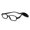 Black, variant on Children Glasses Frame with Strap Safe Bendable Size 43 Eyewear Eyeglasses For Ages 2-3Yrs