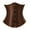 Brown, variant on Corset Top Corset Lingerie For Women Bustier Tops For Women Underbust Corset Tops For Women Black 2XL