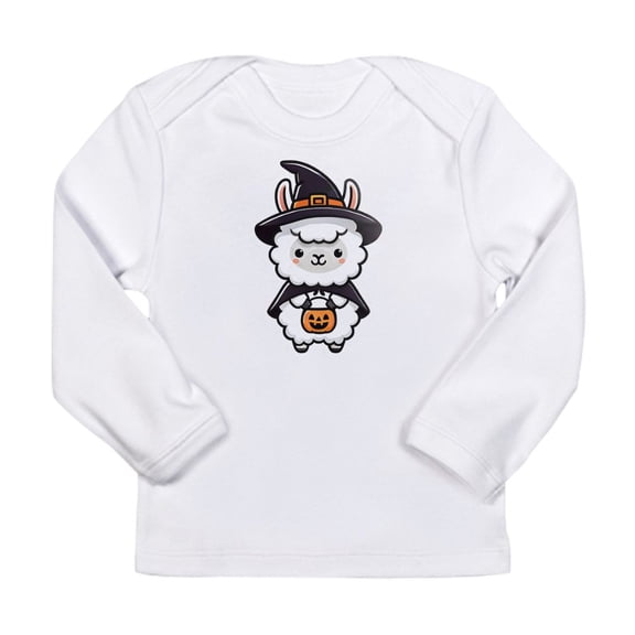 CafePress - Cute Halloween Llama Long Sleeve Infant T Shirt - Long Sleeve Infant T-Shirt