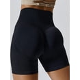 thumbnail image 4 of Sociala Butt Lifting Tummy Control Workout Shorts for Womens Wide Waisted Yoga Shorts, 4 of 5