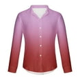 thumbnail image 2 of LIaqionyy Mens Shirts Button down Long Sleeve Fashion Casual Collared Business Wedding Party Shirt Clothes, 2 of 5