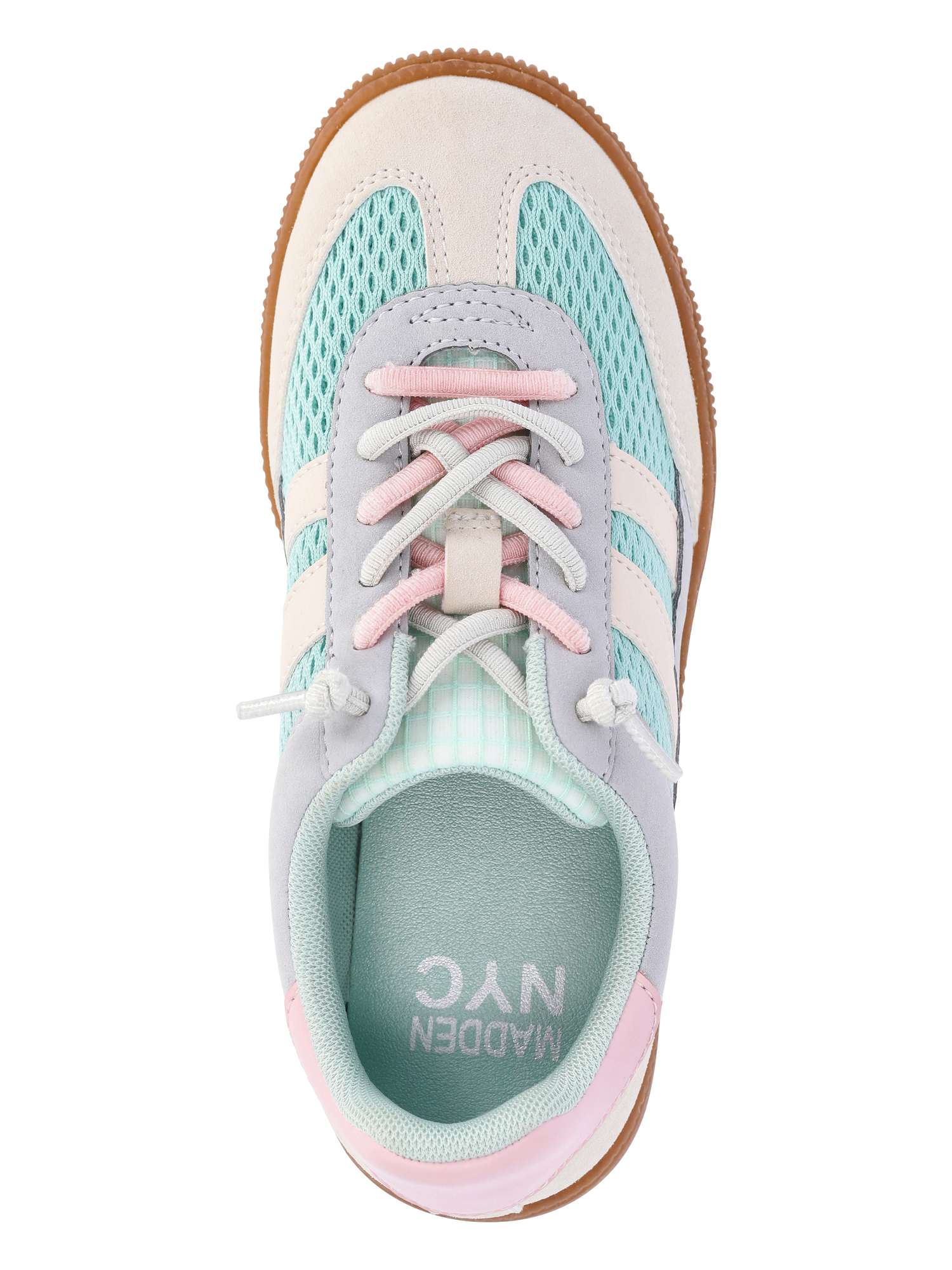 Madden NYC Little and Big Girls Mesh Casual Sneakers