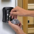 thumbnail image 2 of Key Lock Box 4 Digit Combination Key Storage Boxes Wallmounted Key Safe Box New S0Y6, 2 of 9