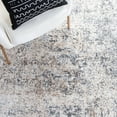 thumbnail image 6 of SAFAVIEH Aston Mackenzie Abstract Runner Rug, Ivory/Gray, 2' x 10', 6 of 11