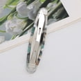 thumbnail image 3 of Unique Bargains 1 Pc Hair Snap Clip Fashion Hair Clips Cyan Brown, 3 of 5