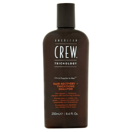 crew american shampoo thickening recovery oz hair