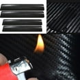 thumbnail image 5 of Walbest 4Pcs/Set Carbon Fiber Auto Car Door Sill Stickers Anti-Scratch Protection Cover Universal, 5 of 7