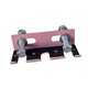 thumbnail image 5 of Soporte para barra de sentadillas, soporte para barra de gimnasio, accesorio comercial para gimnasio en casa, orificio de 26 mm para press de banca, Rosa, 5 of 8