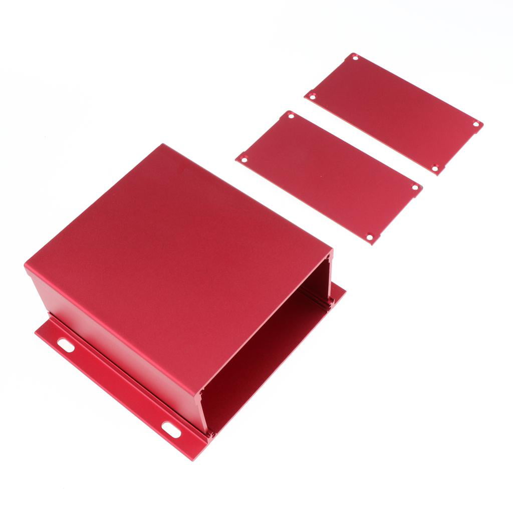 Aluminium Enclosure Project Desk Box PCB Shell for Electronic 131x54x120mm 
