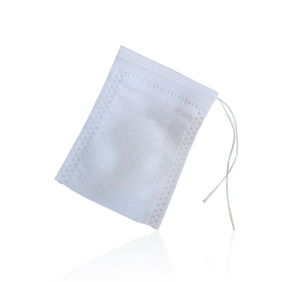 Bewildely Bolsitas de té Telas no tejidas Bolsas de té perfumadas Colador Cordón Bolsa de hierbas Teteras TYPE5 100 pièces 8x10cm Bewildely JJ8491-04