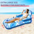 thumbnail image 3 of Tumbona para piscina Pool Float Junbig 65 con respaldo y reposabrazos, 3 of 6