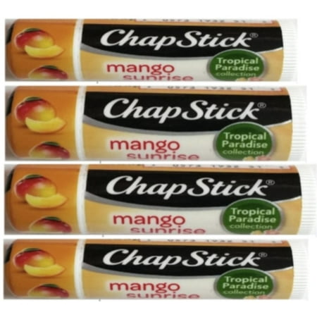 Value Pack Mango Sunrise Chap Stick, Chap Stick proudly brings you a limited Edition flavor. Your favorite 