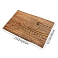 thumbnail image 3 of 23.6x15.7in Wood Grain Print Absorbent Diatomaceous Earth Floor Mat, 3 of 6