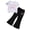 A4-I, variant on Ccpelsie Girls 2-Piece Sets Kid Cute Tie Dye Set Trendy Lounge Set Kids Casual Wear(I,2-3 Years)