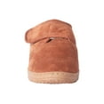 thumbnail image 4 of Old Friend Footwear Old Friend Adjustable Bootee Wide Slipper Brown | 421204 215, 4 of 4