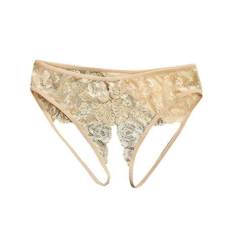 

PEASKJP Womens Thong Underwear Invisible Women s Eversoft Cotton Hipster Underwear Tag Free Available in Plus Size Khaki S