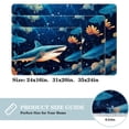 thumbnail image 2 of Shark Polyester Non-Slip Machine Washable Door Rugs Indoor Rug Game Mat, 2 of 6
