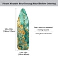 thumbnail image 5 of HELLHERO Ironing Board Covers 15"x54" Protection Covers Easy Fit with Hook and Loop, Marble(Not Heat Insulating), 5 of 5