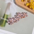 thumbnail image 4 of 4PCS Pince à Cheveux en Strass Mode Élégant Arc Fleur Pince à Cheveux Barrette Française, 4 of 10