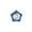 🥝 Blue_Base#340, variant on Stainless Steel Pentagram Ashtray Decorative Bathroom Office Car Ashtray for Smokers
