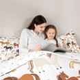 thumbnail image 5 of Castle Fairy Cartoon Horse Full Size Comforter Sets Female Men,Kawaii Rainbow Bedding Sets, 5 of 8