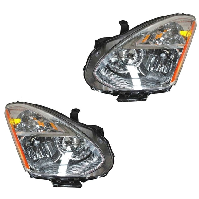 PAR FAROS Compatible con Nissan Rogue 2008 2014 Generica 1 par Producto Nuevo