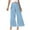 *1-Sky Blue, variant on CENGNIAN Women's and Women's Plus Flare Pants,Ladies Baggy Pull On Beach Trousers With Pockets,Casual Front Stitch Sweatpants For Women,Beige,Size XL