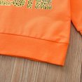 thumbnail image 3 of Gibobby Tirantes Para&nbsp;Camisa Sudadera de manga larga con estampado de y letras para niños y bebés recién nacidos(Anaranjado, 12-18 Meses), 3 of 5