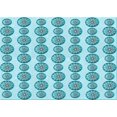 thumbnail image 1 of Ahgly Company Indoor Rectangle Patterned Tron Blue Area Rugs, 8' x 10', 1 of 6