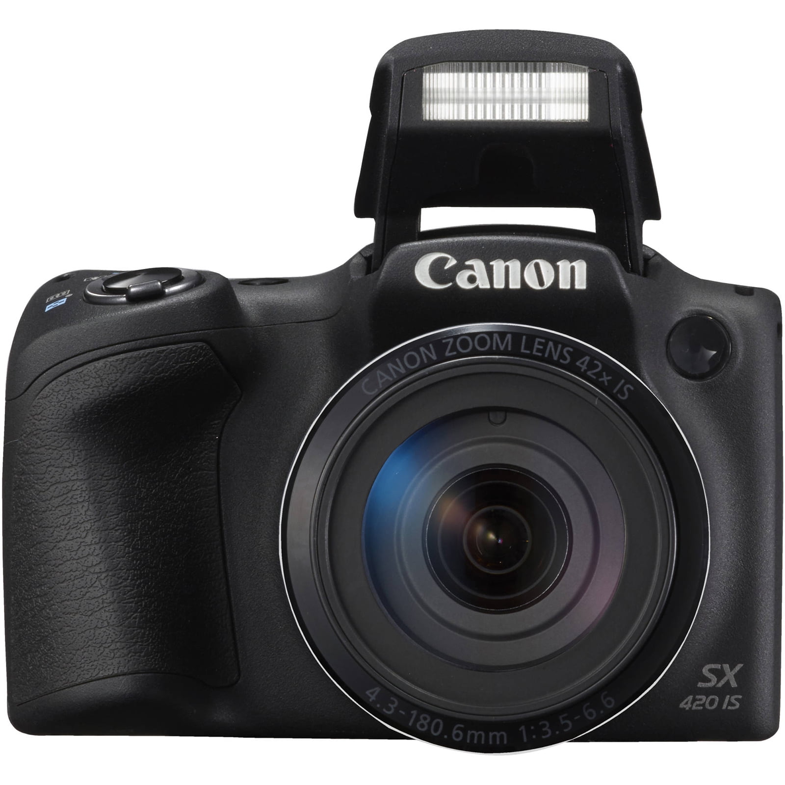 Restored Canon 1068C001 PowerShot SX420 IS (Black) with 42x