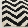 thumbnail image 3 of Safavieh Dhurries Bentley Geometric Area Rug, Black/Ivory, 2'6" x 4', 3 of 8