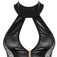 thumbnail image 4 of PU Leather Bodysuit Backless Halterneck PU Leather Lingerie for Theme Parties ANGGREK Otros, 4 of 8
