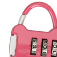 thumbnail image 6 of figatia 3 Digit Combination Lock ,Combination Locker Lock,Gym Locker Lock Outdoor Padlock for Gate Case Wardrobe Office pink, 6 of 7