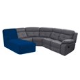 thumbnail image 4 of Funda para muebles ULTICOR, funda de diván adicional, azul marino, grande a la izquierda, 4 of 6
